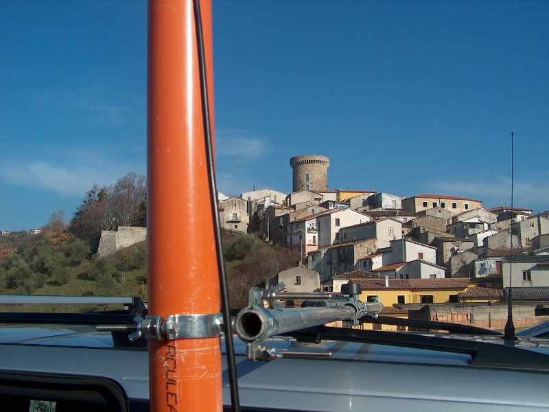 Antenna Y - Fissaggio