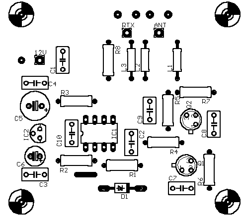 Noise Bridge - Disposizione componenti