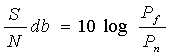 SNR