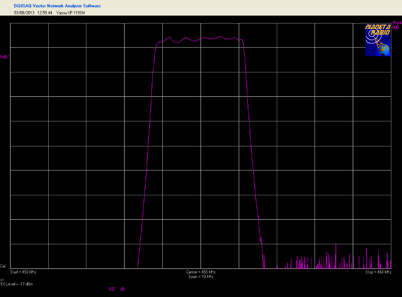 Yaesu YF-122S (XF-119SN) SSB Collins filter