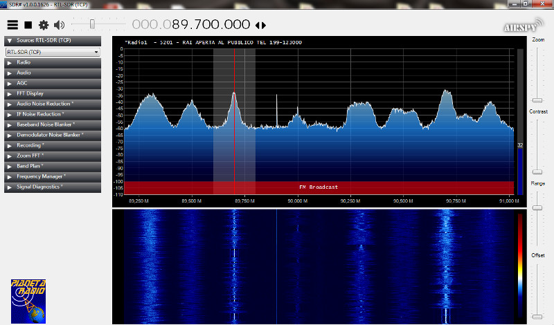 RTL-SDR Server - SDR#