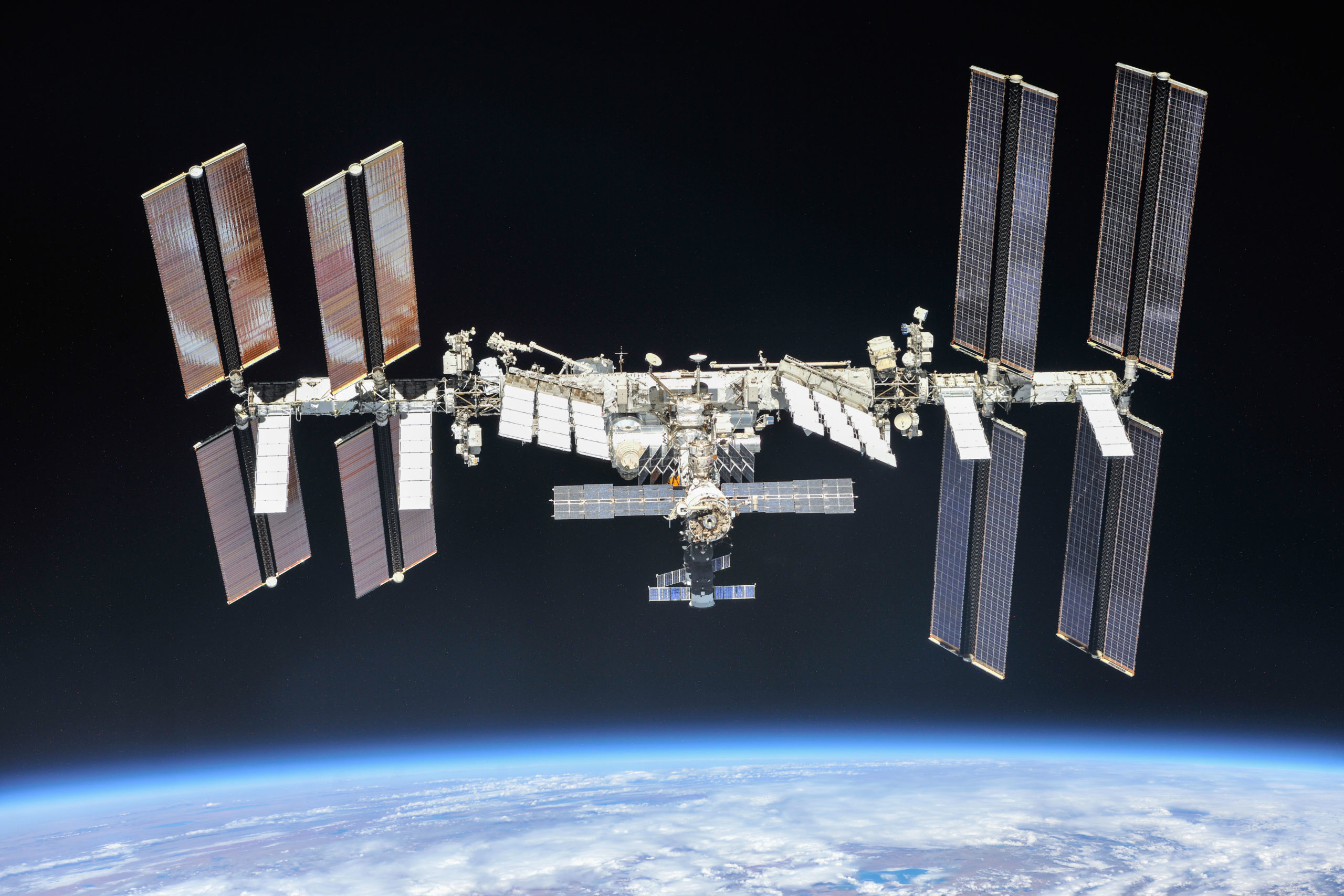 ISS - Image credit: NASA/Roscosmos