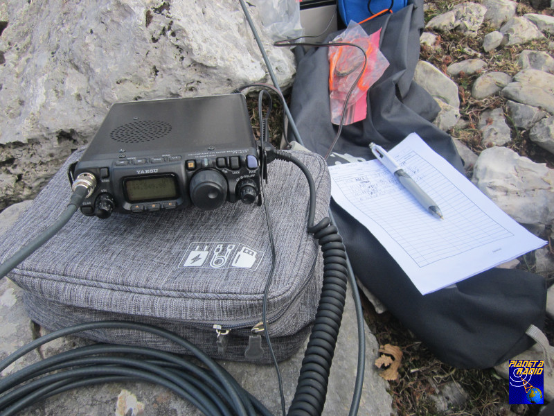 Yaesu FT-817 sul campo