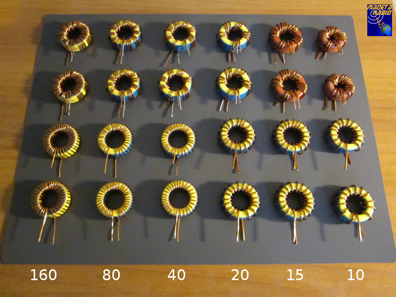 TX bandpass filter - Induttanze