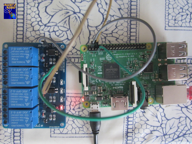 Modulo relè - Raspberry Pi