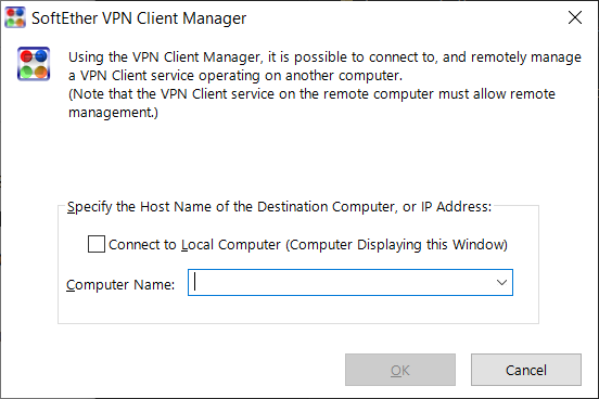 SoftEther VPN - Remote Client