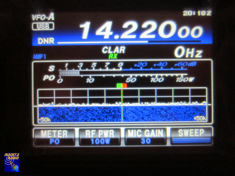 Yaesu FT-991A - Display