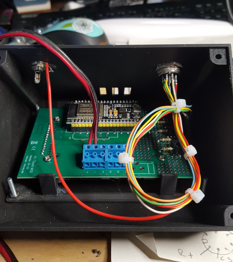 Commutatore I5SFE - Costruzione Control box